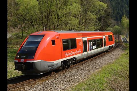 The future services are to be operated using refurbished LHB Class 641 single-car DMUs (Photo DB/Frank Barteld).
